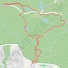 Hollow Glen trail, distance, elevation, map, profile, GPS track