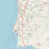 Percorrer a Estrada N2 (Chaves - Faro) trail, distance, elevation, map, profile, GPS track