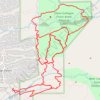 Elena Gallegos / Albert G. Simms Park trails trail, distance, elevation, map, profile, GPS track