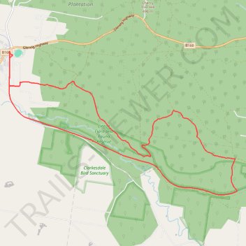 Happy Valley - Linton Flora and Fauna Reserve Loop Hike trail, distance, elevation, map, profile, GPS track