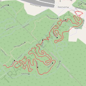 Phoenix trail, distance, elevation, map, profile, GPS track