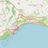 Lyme Regis Charmouth trail, distance, elevation, map, profile, GPS track