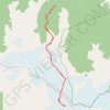 Mount Conrad trail, distance, elevation, map, profile, GPS track