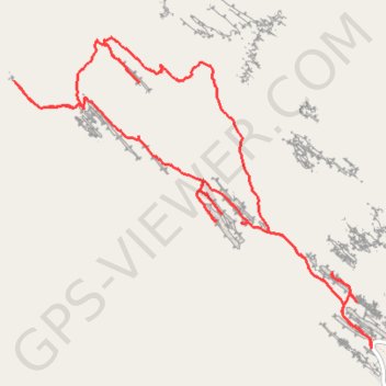 Devils Garden Loop trail, distance, elevation, map, profile, GPS track