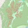 New quarter park MTB trail trail, distance, elevation, map, profile, GPS track