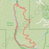 Solstice Canyon Loop trail, distance, elevation, map, profile, GPS track