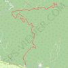 Bertha Peak trail, distance, elevation, map, profile, GPS track