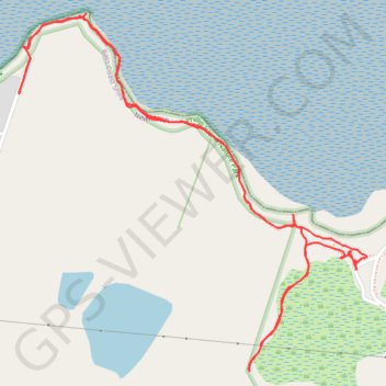 Fishers wetlands trail, distance, elevation, map, profile, GPS track