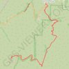 Sitton Peak trail, distance, elevation, map, profile, GPS track