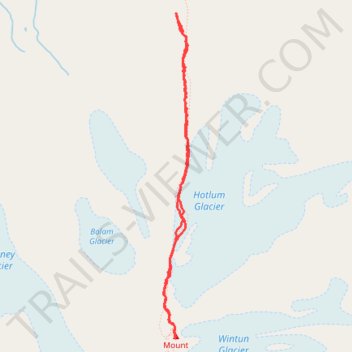 Hotlum Bolam Ridge, Mount Shasta trail, distance, elevation, map, profile, GPS track