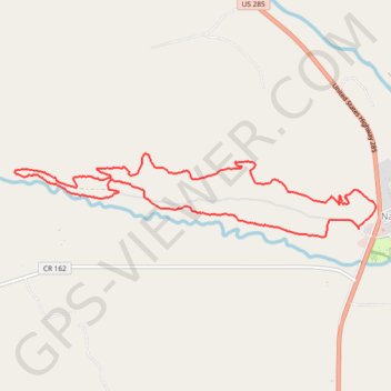 Chalk Creek 2023 Race Lap trail, distance, elevation, map, profile, GPS track