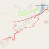 Hanging Rock - Cooks Wall Mountain trail, distance, elevation, map, profile, GPS track