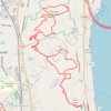 Four Sisters CW trail, distance, elevation, map, profile, GPS track
