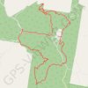 Jimna - Ponderosa - Peach Trees trail, distance, elevation, map, profile, GPS track