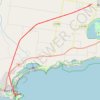 Port Fairy to Warnambool Rail Trail trail, distance, elevation, map, profile, GPS track