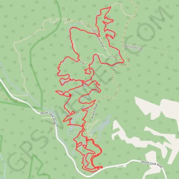 Awaba Red Loop trail, distance, elevation, map, profile, GPS track