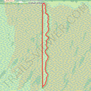 Shark Valley Loop trail, distance, elevation, map, profile, GPS track