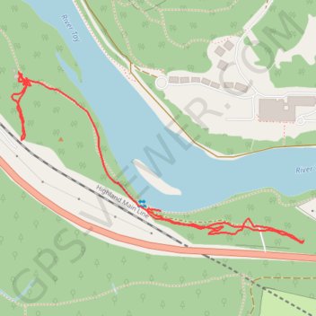 Inver Wood Roads trail, distance, elevation, map, profile, GPS track