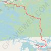 Kenora - Sioux Narrows trail, distance, elevation, map, profile, GPS track