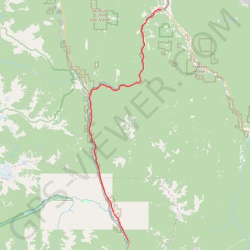 Boston Bar - Spences Bridge trail, distance, elevation, map, profile, GPS track