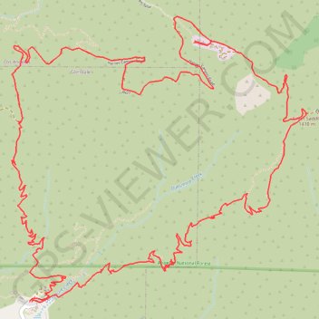 Mount Lukens trail, distance, elevation, map, profile, GPS track