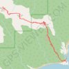 Traverse of Windy Point Ridge via The Buckle, Talus Peak and Navicular Peak trail, distance, elevation, map, profile, GPS track